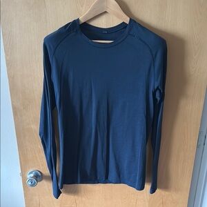 Lululemon M Navy Long Sleeve Shirt